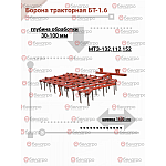 БТ-00.000 Борона тракторная БТ-1.6