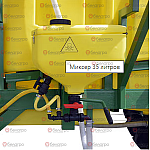 Опрыскиватель BelamaPro-2522 (промывочная система, миксер, компьютер Belama S-1000, форсунки)