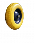 Колесо для тачки PU 4.00-8 (16х95) полиуретановое