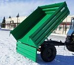 1ПТС-2 Мордовагромаш Полуприцеп тракторный самосвальный без надставных бортов